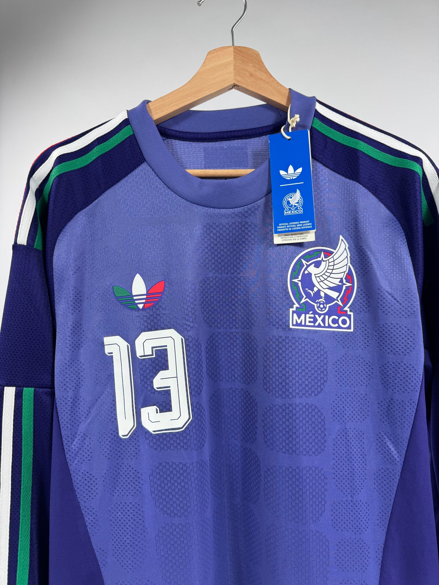 2026 MEXICO GOALKEEPER JERSEY OCHOA 13 NEW WITH TAGS PLAYER VERSION
