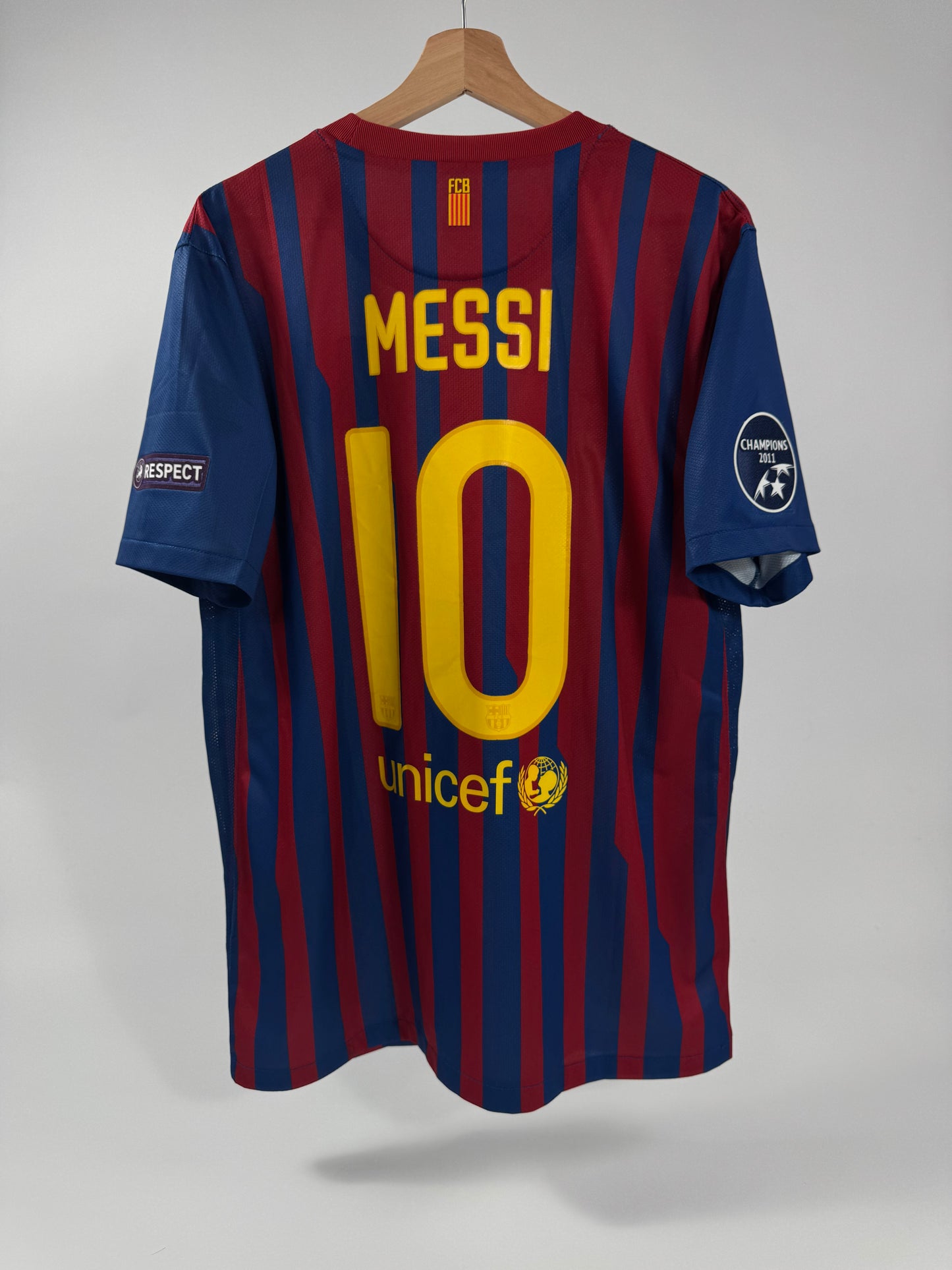11/12 NIKE FC BARCELONA HOME JERSEY LIONEL MESSI 10 (L) UCL