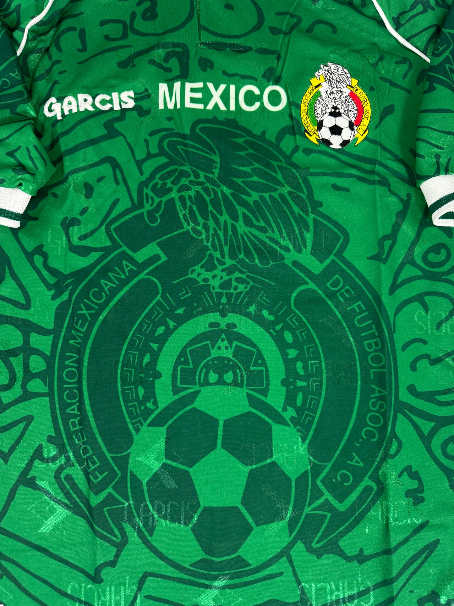 1999 GARCIS MEXICO HOME JERSEY CONFEDERATIONS CUP (L)
