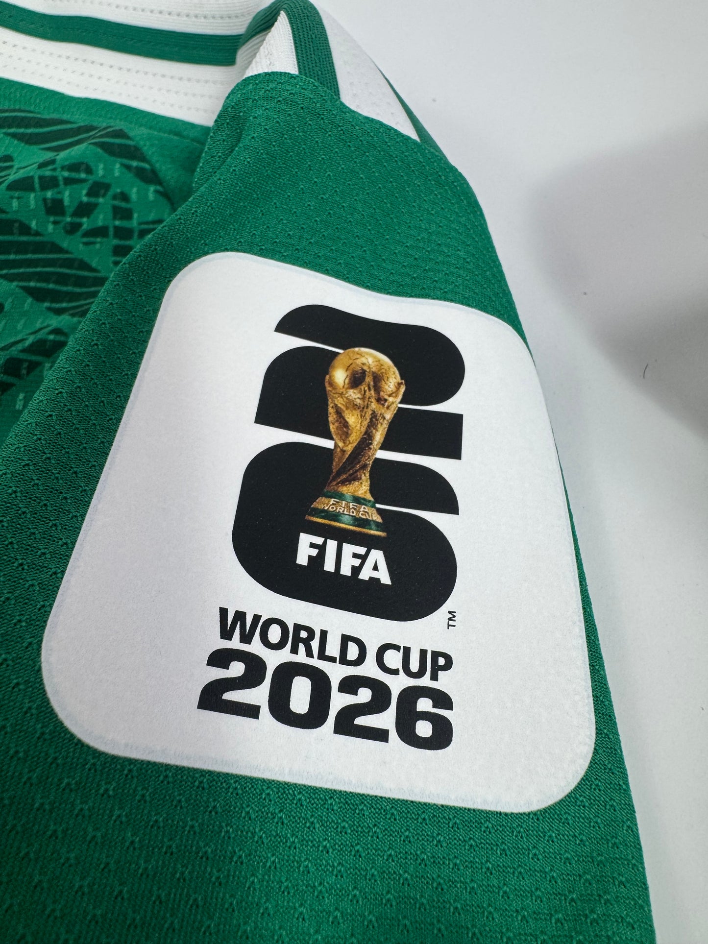 2026 ADIDAS MEXICO WORLD CUP HOME JERSEY LONG SLEEVE BRIAN GUTIERREZ 26 (M)
