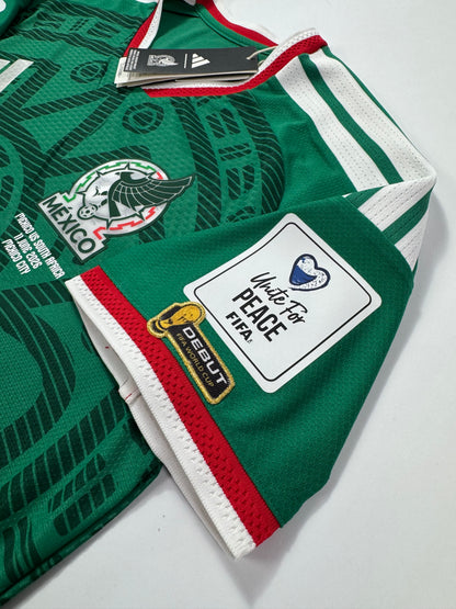 2026 ADIDAS MEXICO HOME JERSEY BRIAN GUTIERREZ 26 NEW WITH TAGS MEXICO VS SOUTH AFRICA DEBUT JERSEY (M)