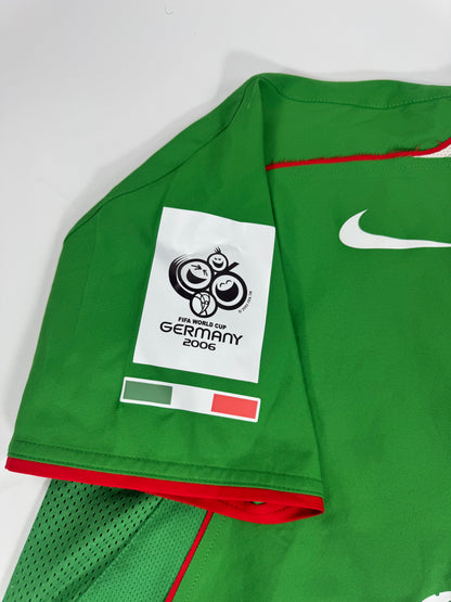 2004/05 NIKE T90 MEXICO HOME JERSEY CUAUHTEMOC BLANCO 10 PLAYER ISSUE UTILERIA (M)