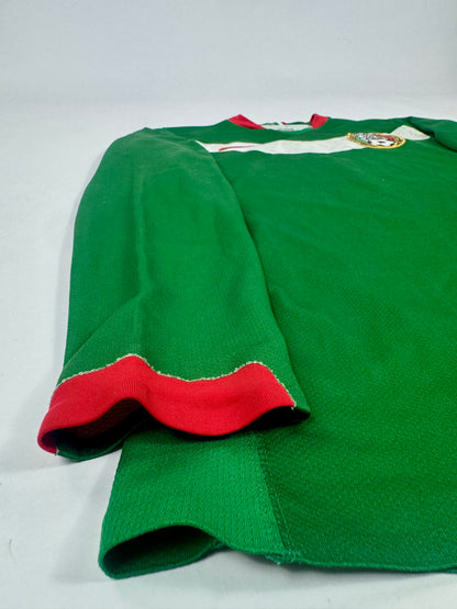 2006 NIKE PLAYER ISSUE MEXICO HOME JERSEY LONG SLEEVE