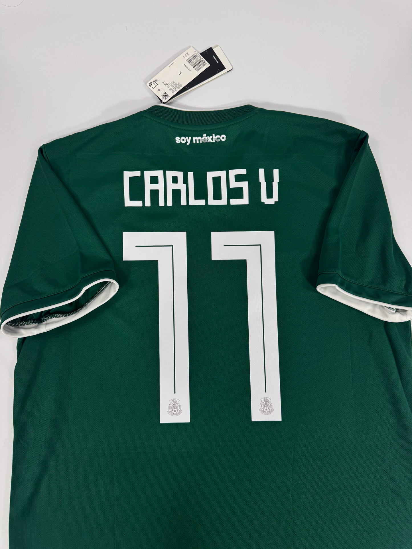 2018 ADIDAS MEXICO HOME JERSEY NEW WITH TAGS CARLOS VELA 11 (L)