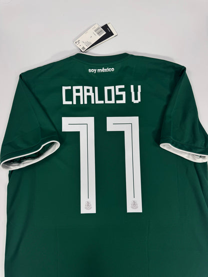 2018 ADIDAS MEXICO HOME JERSEY NEW WITH TAGS CARLOS VELA 11 (L)