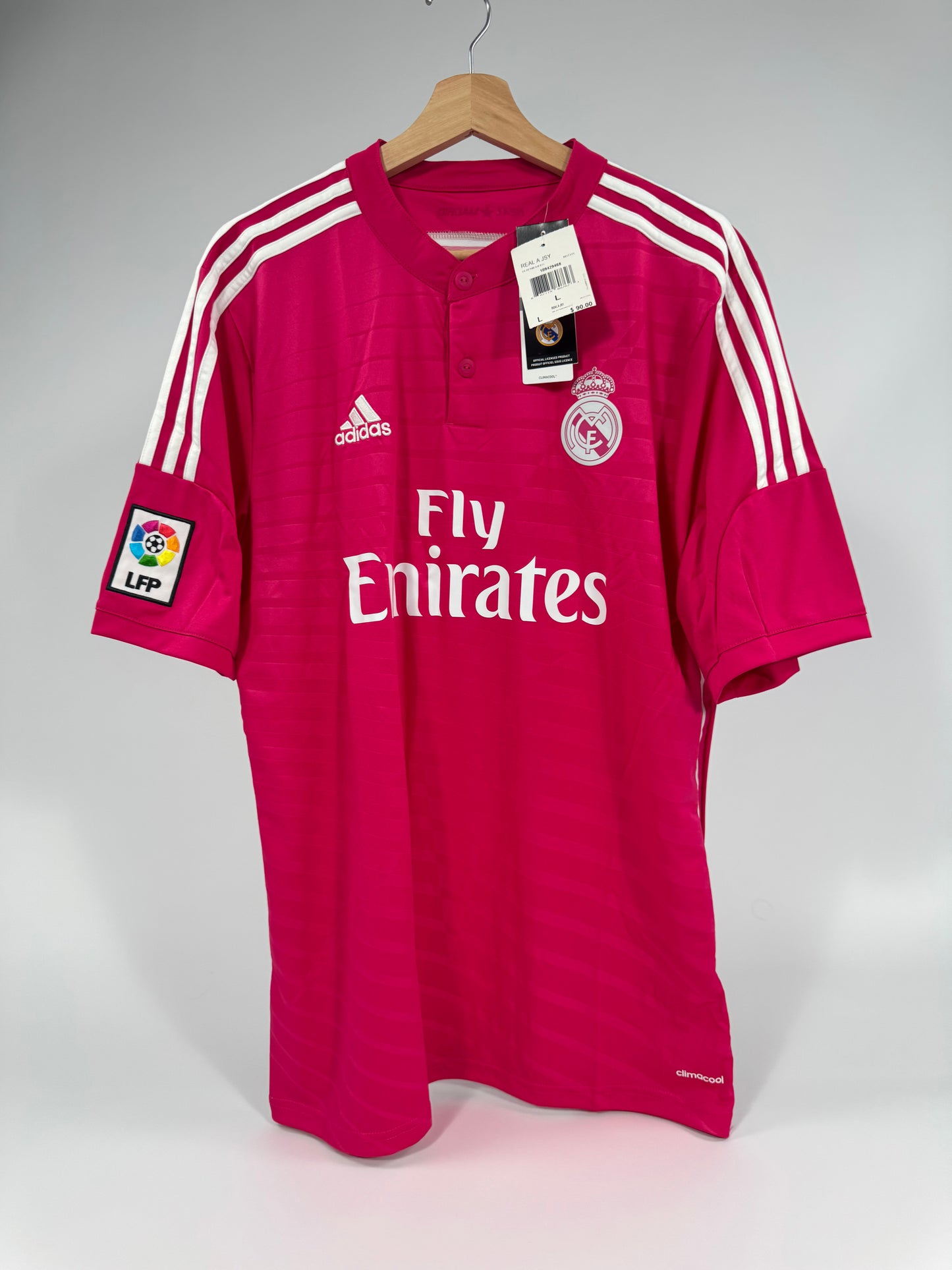 2014/15 ADIDAS REAL MADRID  AWAY JERSEY CHICHARITO 14 (L) NEW WITH TAGS