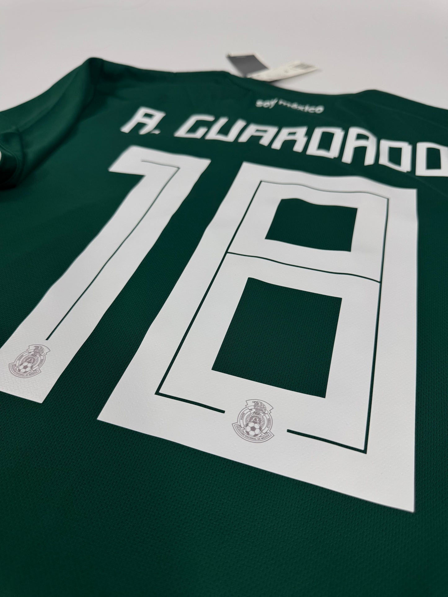 2018 ADIDAS MEXICO HOME JERSEY NEW WITH TAGS ANDRES GUARDADO 18 (XL)