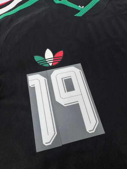 2026 MEXICO THIRD JERSEY NAMe/NUMBER SET-GILBERTO MORA 19