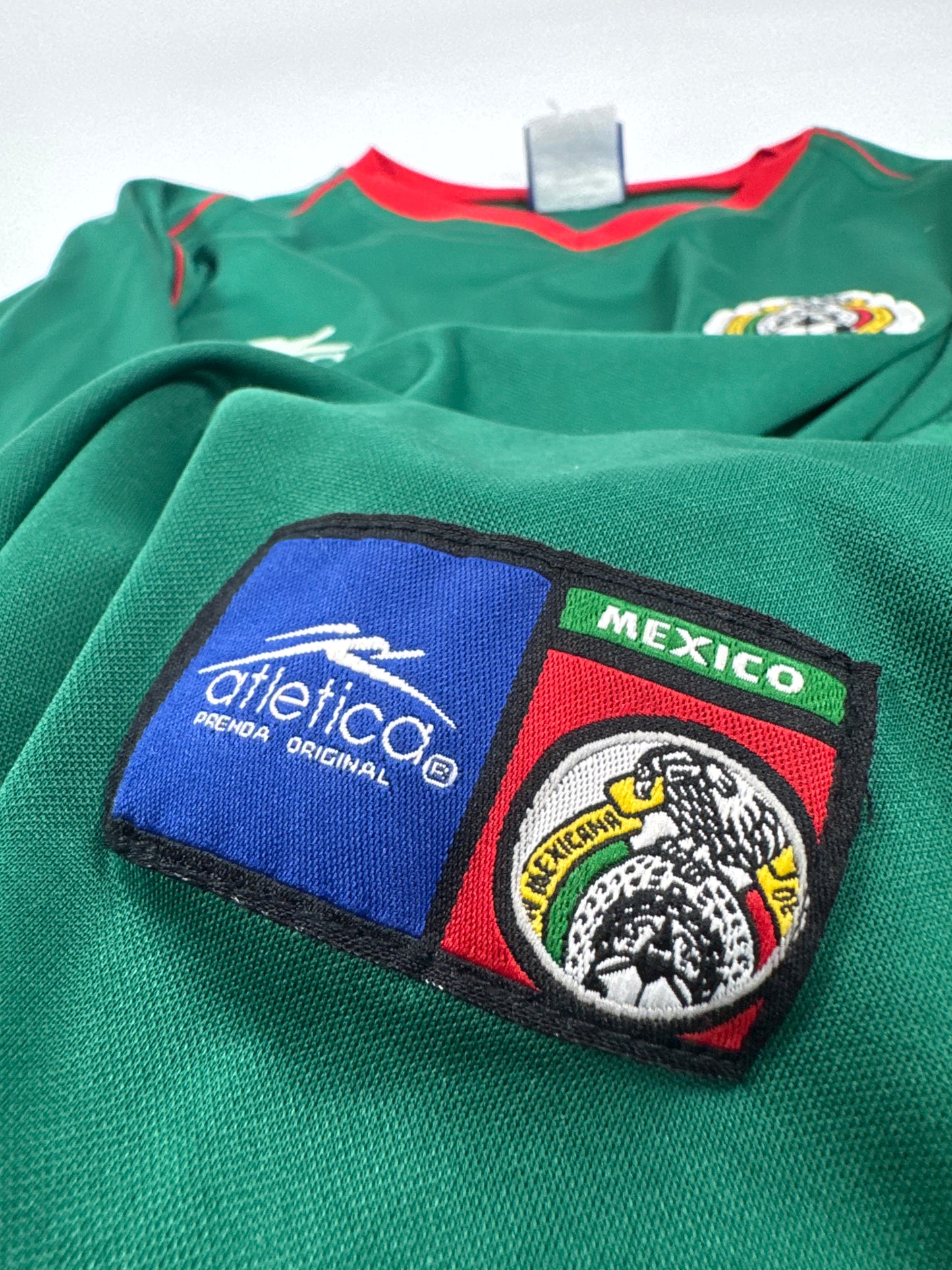 2002 ATLETICA MEXICO HOME JERSEY MARQUEZ 4 (XL)