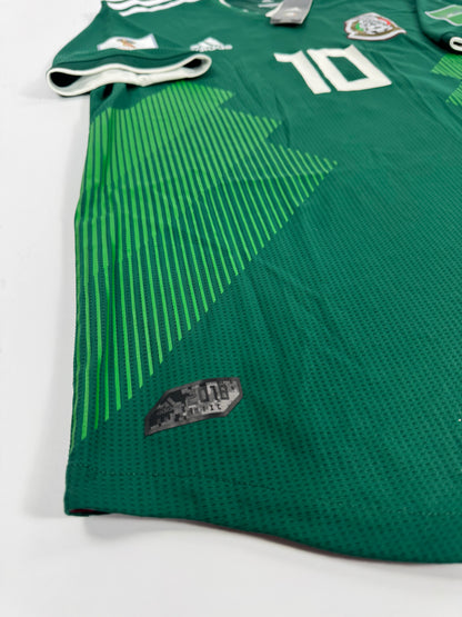 2018 ADIDAS MEXICO HOME JERSEY GIO DOS SANTOS 10 NEW WITH TAGS (L)  PLAYER VERSION