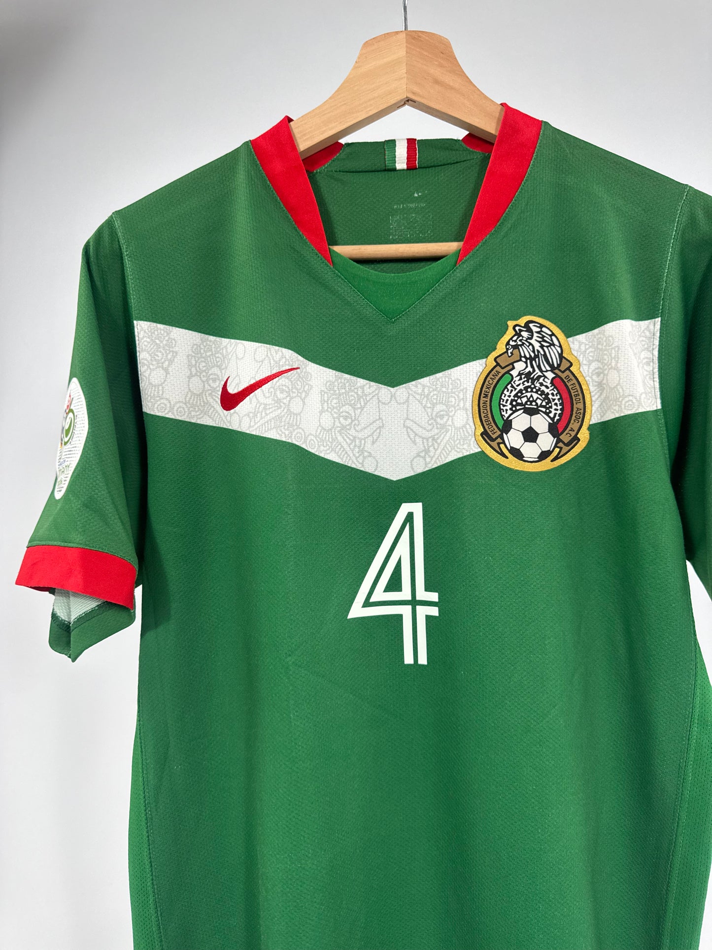2006 NIKE MEXICO HOME JERSEY MARQUEZ 4 (SMALL)