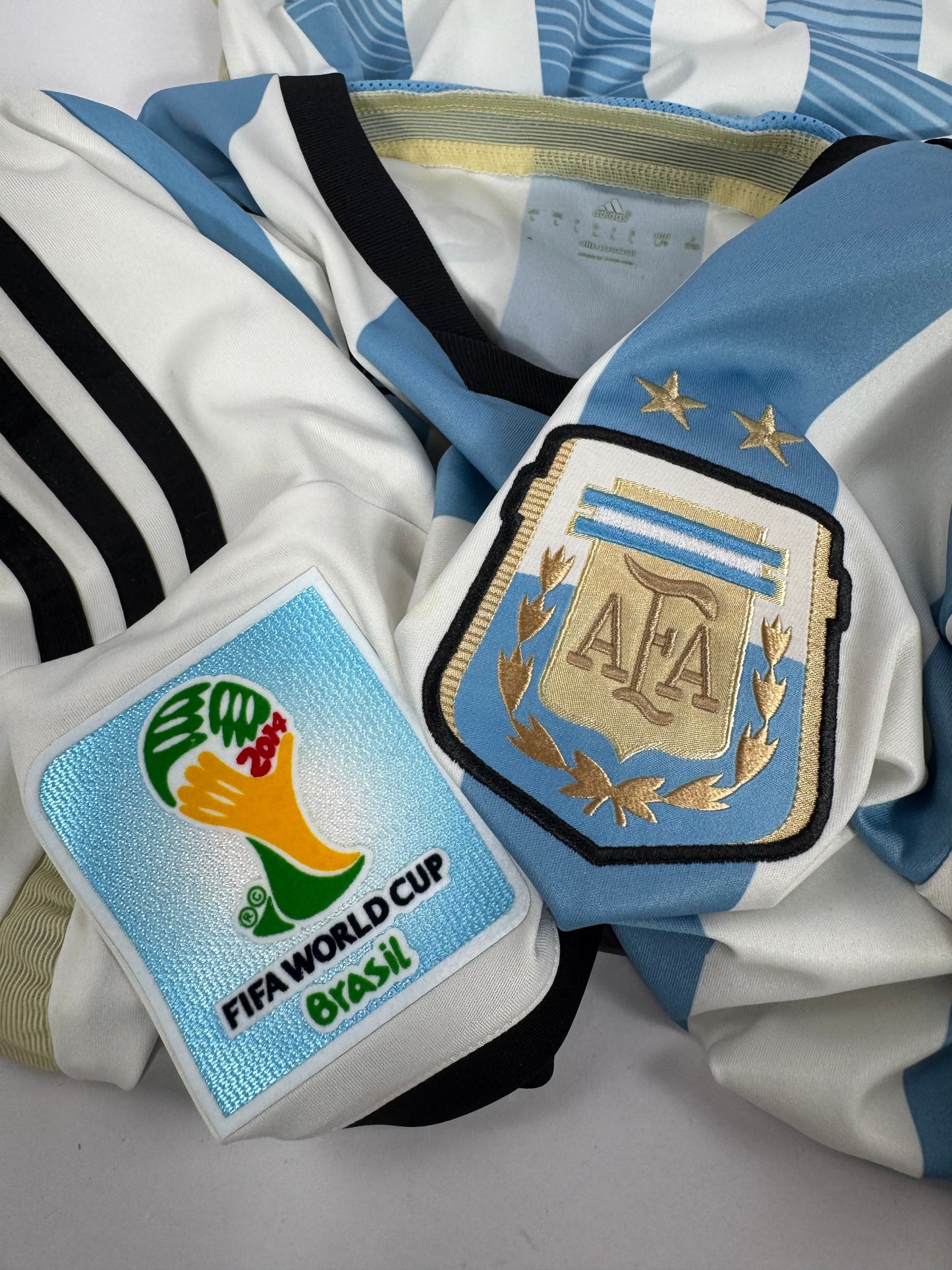 2014 ADIDAS ARGENTINA HOME JERSEY MESSI 10 (L)