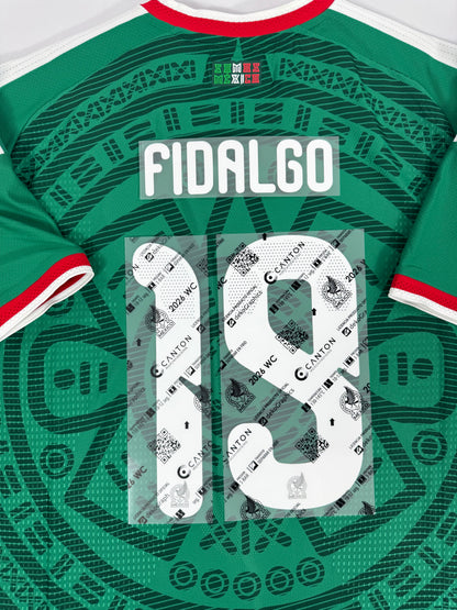 2026 OFFICIAL MEXICO WORLD CUP HOME NAME SET-FIDALGO 19