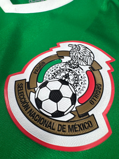 2016 ADIDAS MEXICO HOME JERSEY RAF MARQUEZ 4 PLAYER ISSUE UTILERIA (SIZE 6)