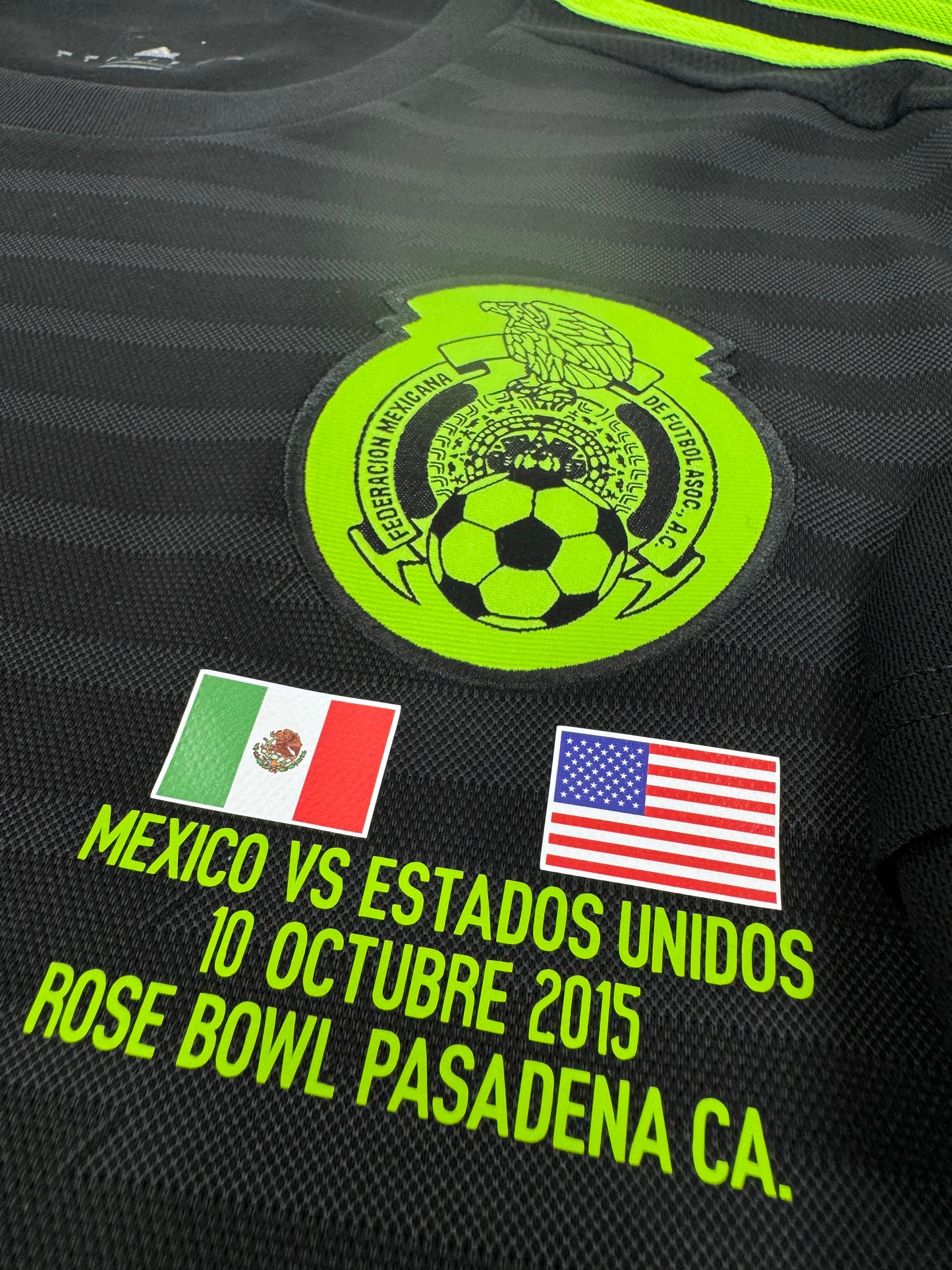 2015 ADIDAS MEXICO HOME JERSEY PAUL AGUILAR 22 (L)