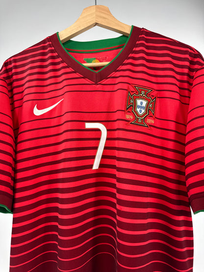 2014 NIKE PORTUGAL HOME JERSEY CRISTIANO RONALDO 7 (XL)