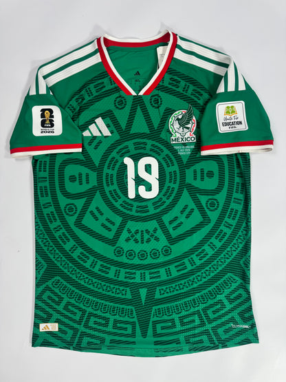 2026 ADIDAS MEXICO WORLD CUP HOME GILBERTO MORA 19 (L) PLAYER VERSION NEW WITH TAGS