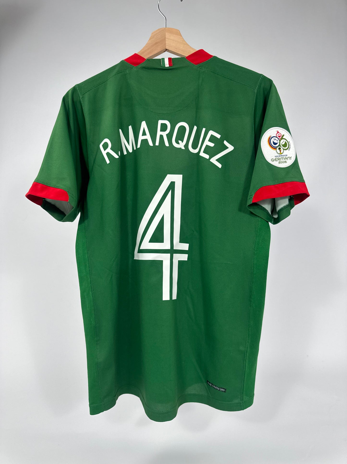 2006 NIKE MEXICO HOME JERSEY MARQUEZ 4 (SMALL)