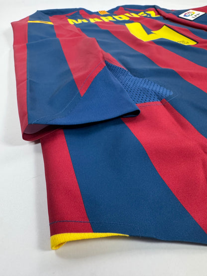 2025 RE ISSUE FC Barcelona Home 2005 T90 Long sleeve Jersey-RAFAEL MARQUEZ 4 (L)