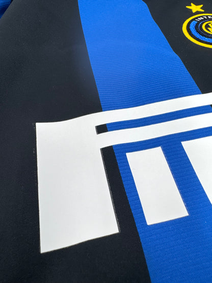 2005/06 NIKE T90 INTER MILAN HOME JERSEY ADRIANO 10-(LARGE)