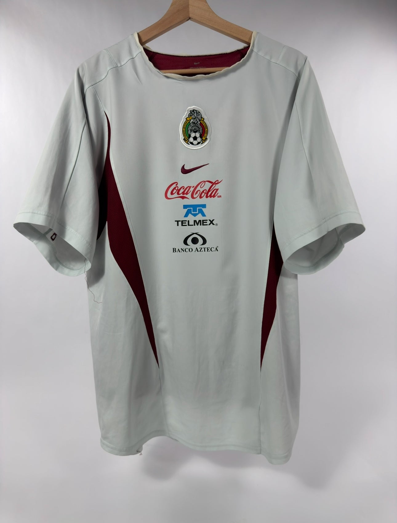 2003 NIKE MEXICO TRAING JERSEY UTILERIA-(L)