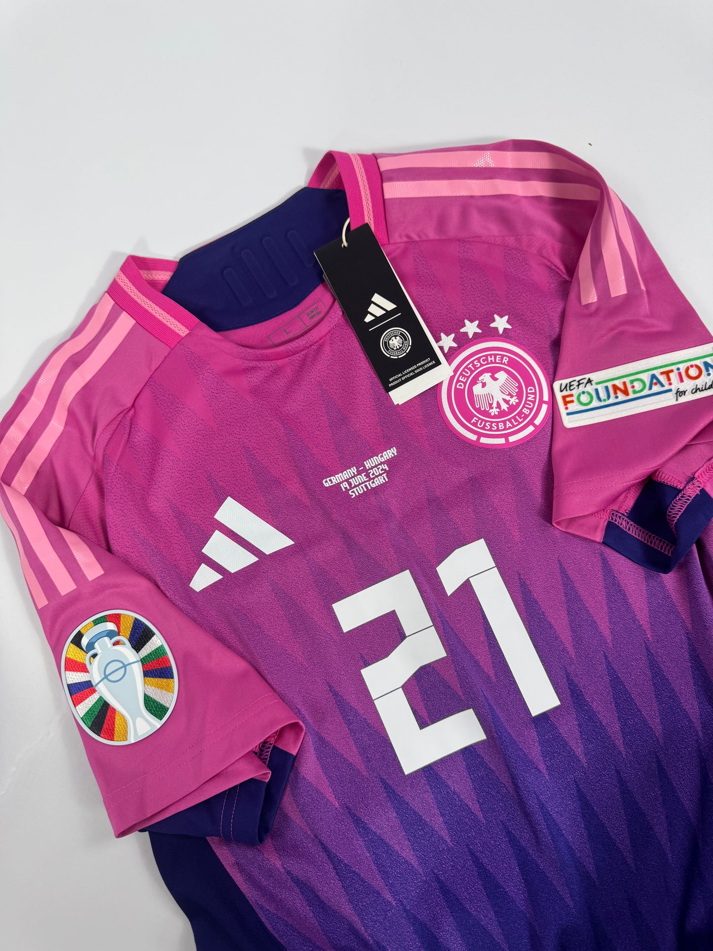 2024 ADIDAS PLAYER VERSION AWAY JERSEY NEW WITH TAGS