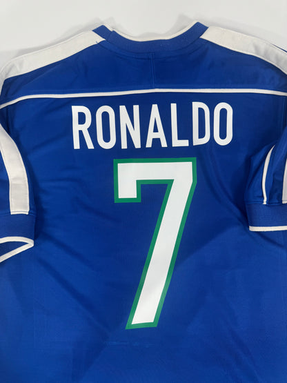 1998 NIKE  BRAZIL AWAY JERSEY RONALDINHO "RONALDO" 7 (M)