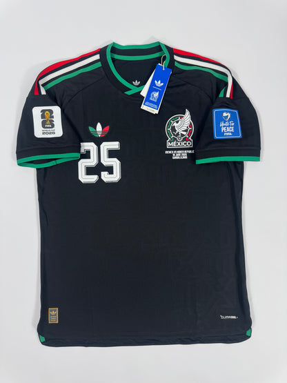 2026 ADIDAS MEXICO THIRD JERSEY AUTHENTIC PLAYER VERSION  PIOJO ALVARADO 25 (XL) NEW WITH TAGS
