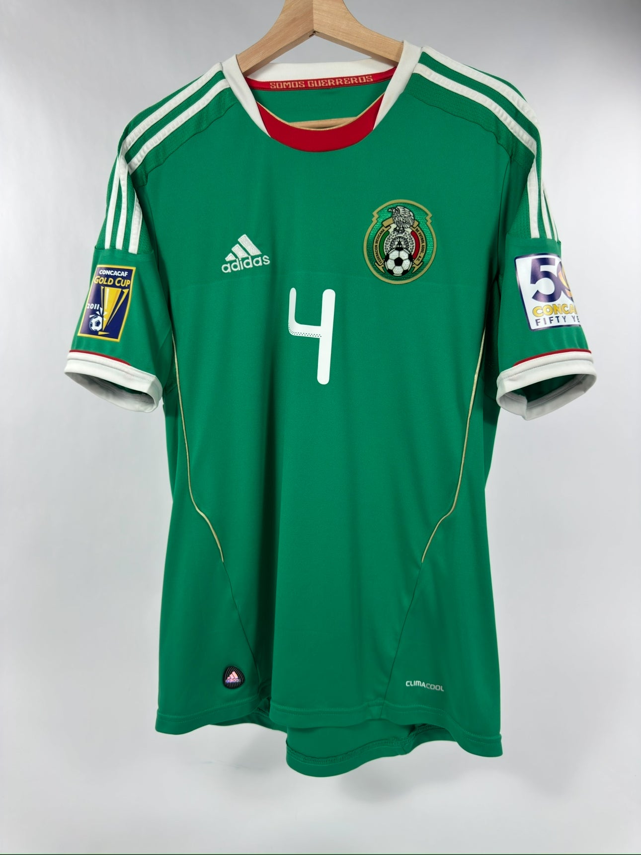 2011 ADIDAS MEXICO HOME JERSEU MARQUEZ 4-(M)