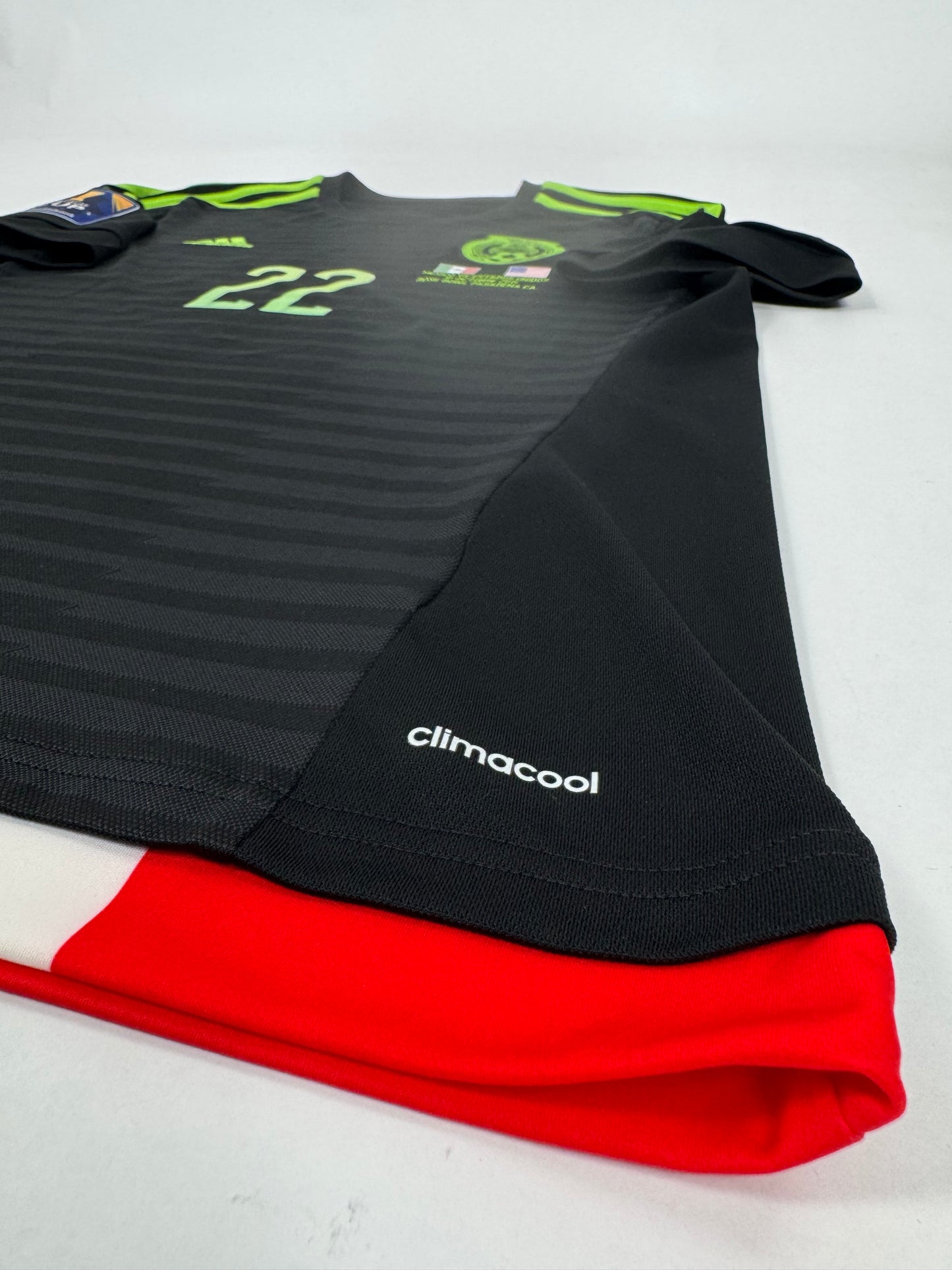 2015 ADIDAS MEXICO HOME JERSEY PAUL AGUILAR 22 (L)