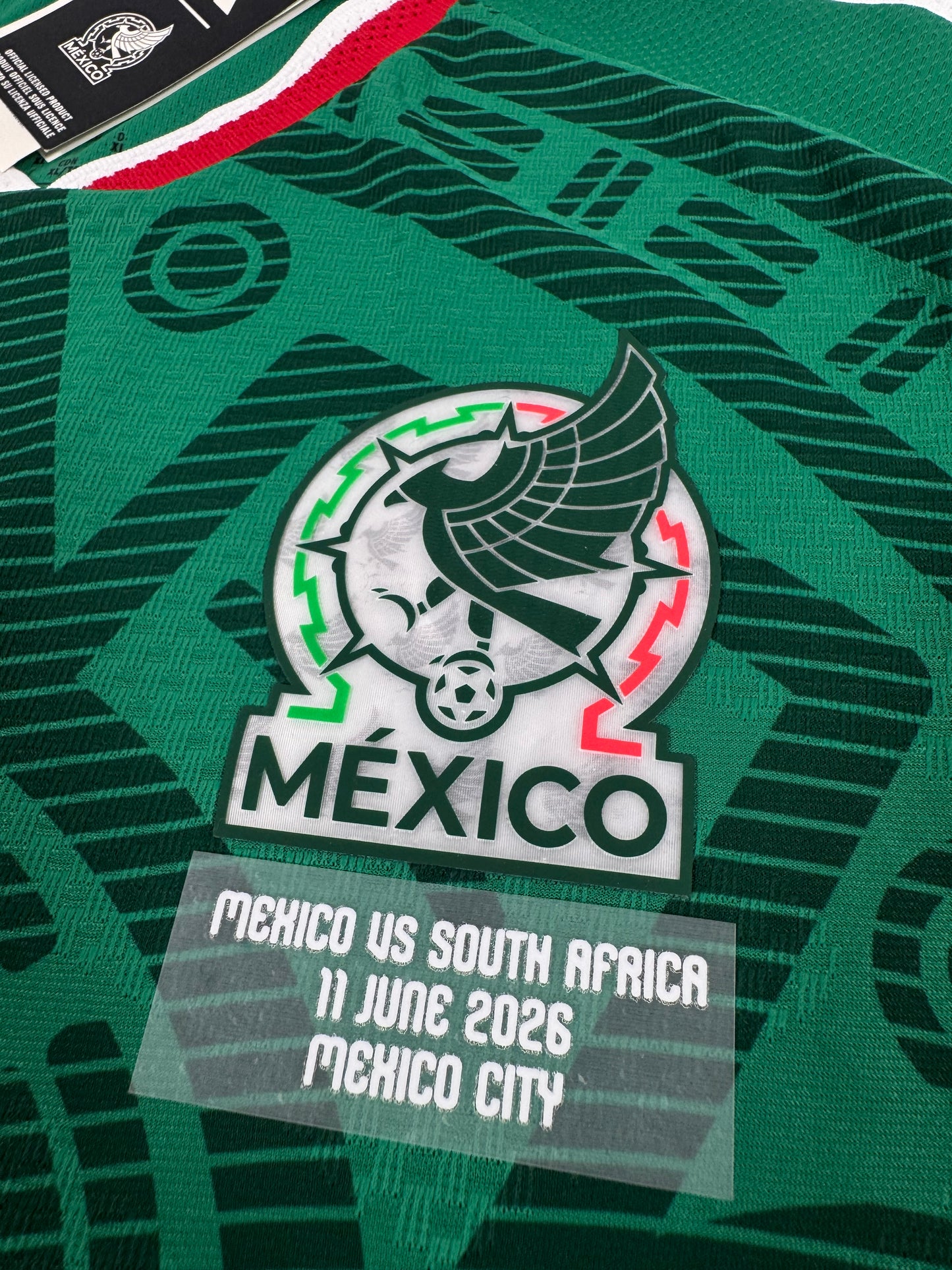 2026 MEXICO HOME JERSEY MATCH DETAILS