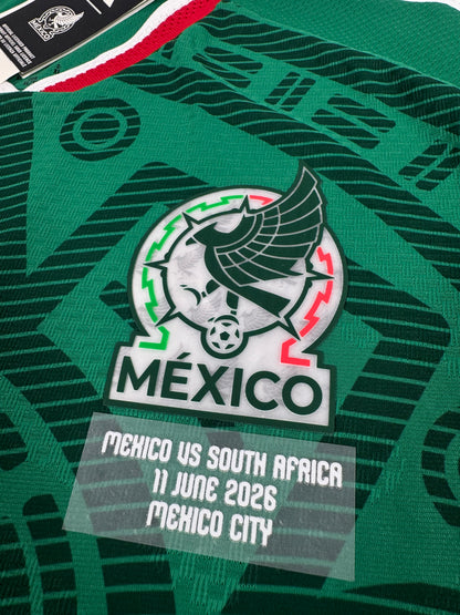 2026 MEXICO HOME JERSEY MATCH DETAILS