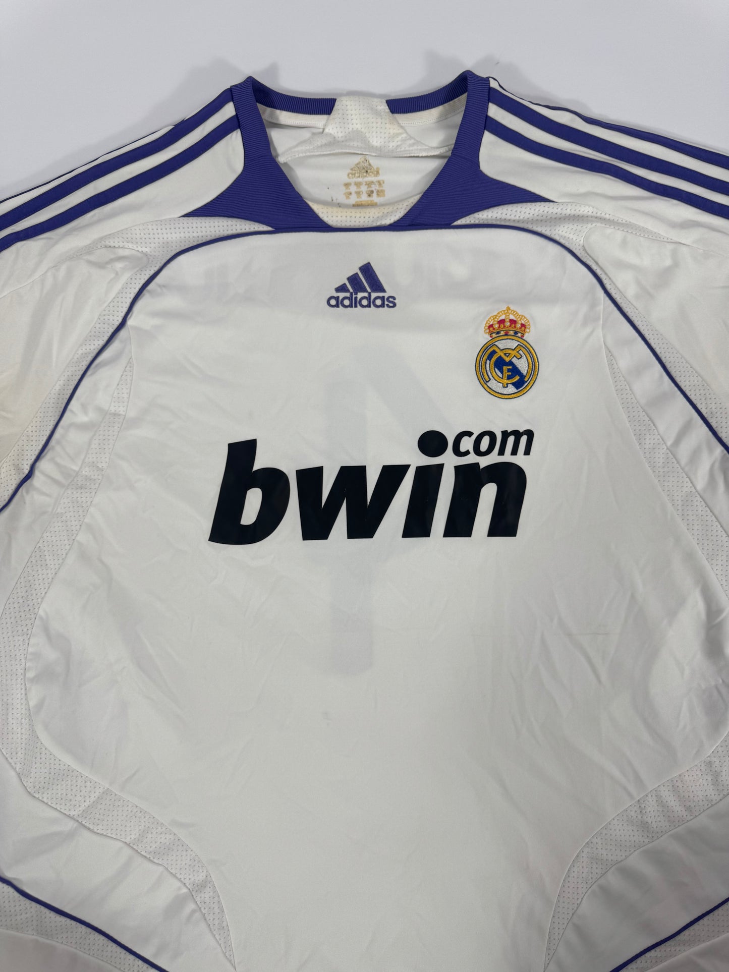 2007 ADIDAS REAL AMDRID HOME JERSEY SERGIO RAMOS 4 (XL)