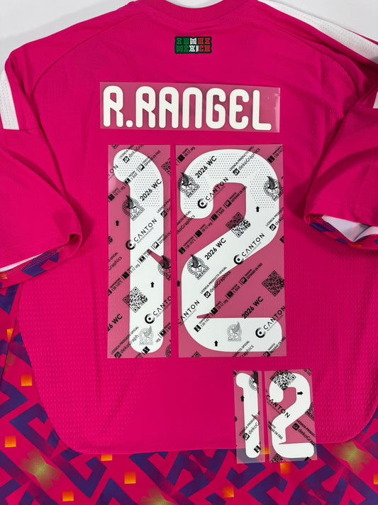 2026 OFFICIAL MEXICO WORLD CUP HOME  GK NAME SET  RAUL RANGEL