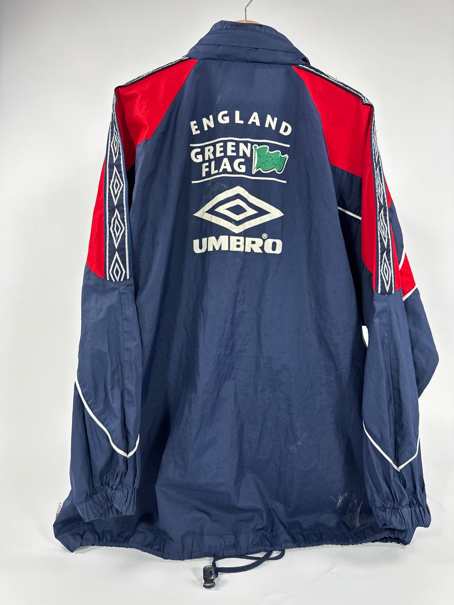 1998 UMBRO ENGLAND TRAINING WINDBREAKER (XL)