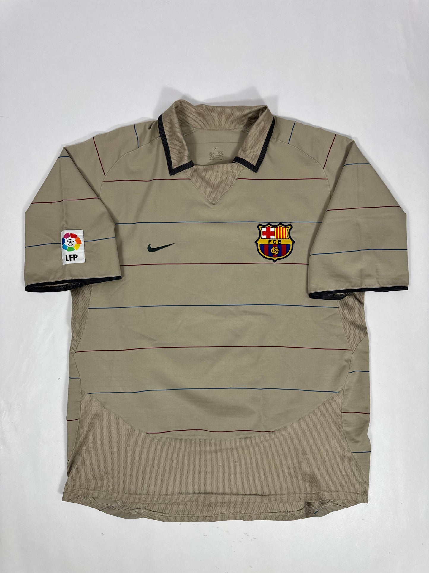2003/04 NIKE FC BARCELONA AWAY JERSEY RONALDINHO 10 (L)