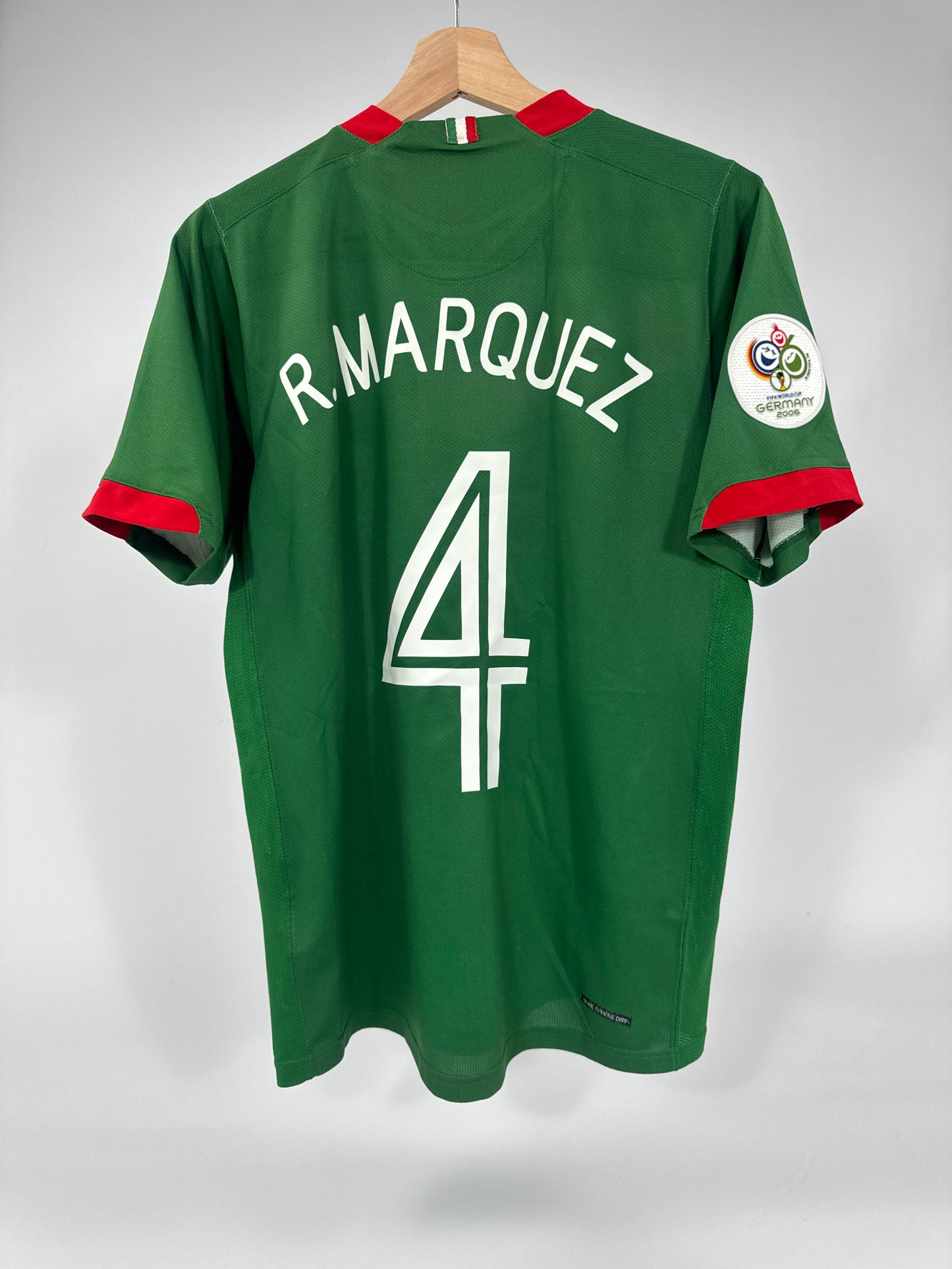 2006 NIKE MEXICO HOME JERSEY MARQUEZ 4 (SMALL)