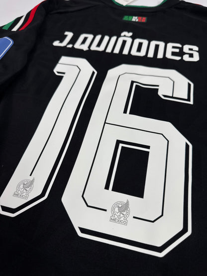 2026 ADIDAS MEXICO THIRD JERSEY AUTHENTIC PLAYER VERSION LONG SLEEVE Julián Quiñones 16 (L) NEW WITH TAGS