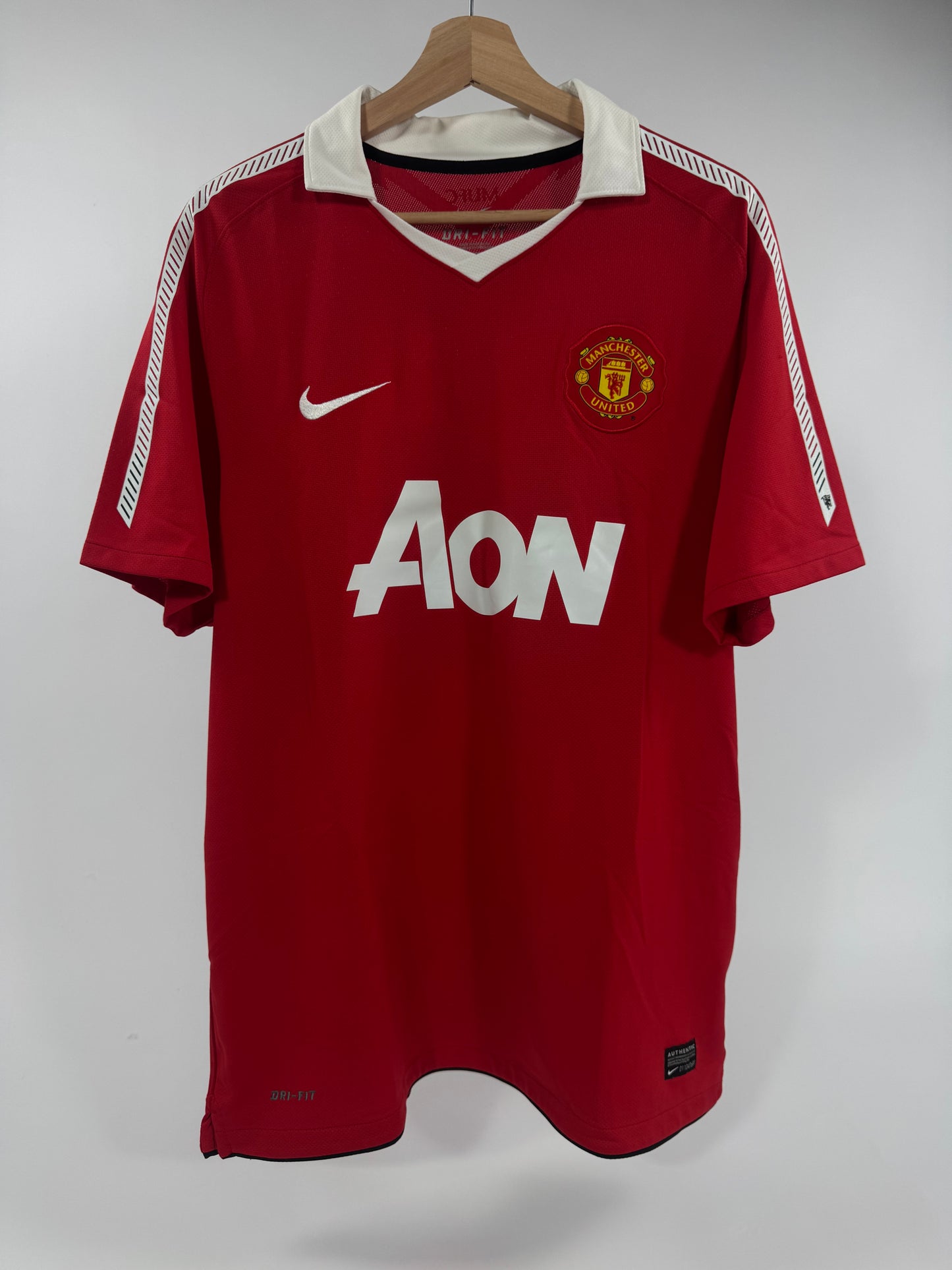 2010 NIKE MANCHESTER UNITED HOME JERSEY CHICHARITO 14 (L)