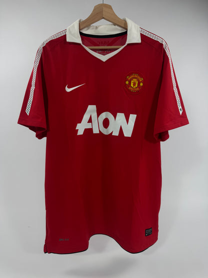 2010 NIKE MANCHESTER UNITED HOME JERSEY CHICHARITO 14 (L)