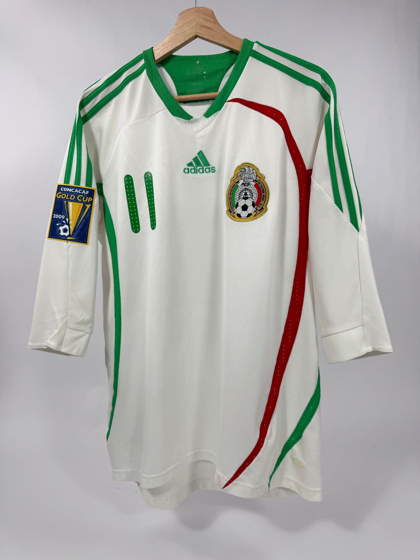 2009 ADIDAS MEXICO AWAY JERSEY CARLOS VELA 11