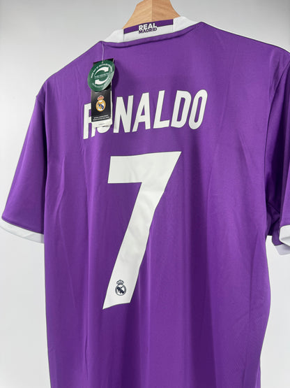 16/17 ADIDAS REAL MADRID AWAY JERSEY CRISTIANO RONALDO 7 (M) NEW WITH TAGS