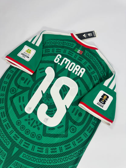 2026 ADIDAS MEXICO WORLD CUP HOME GILBERTO MORA 19 (L) PLAYER VERSION NEW WITH TAGS