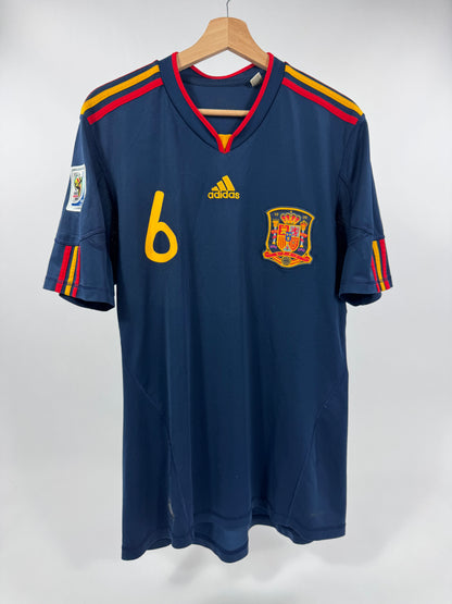 2010 ADIDAS SPAIN AWAY JERSEY INIESTA 10 (L)