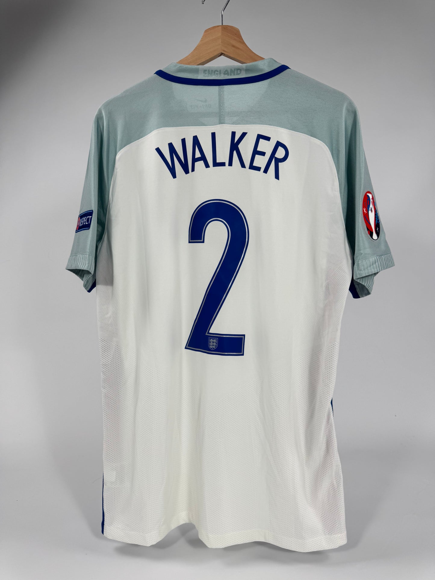 2016 NIKE ENGLAND HOME JERSEY PLAYER VERSION (L)