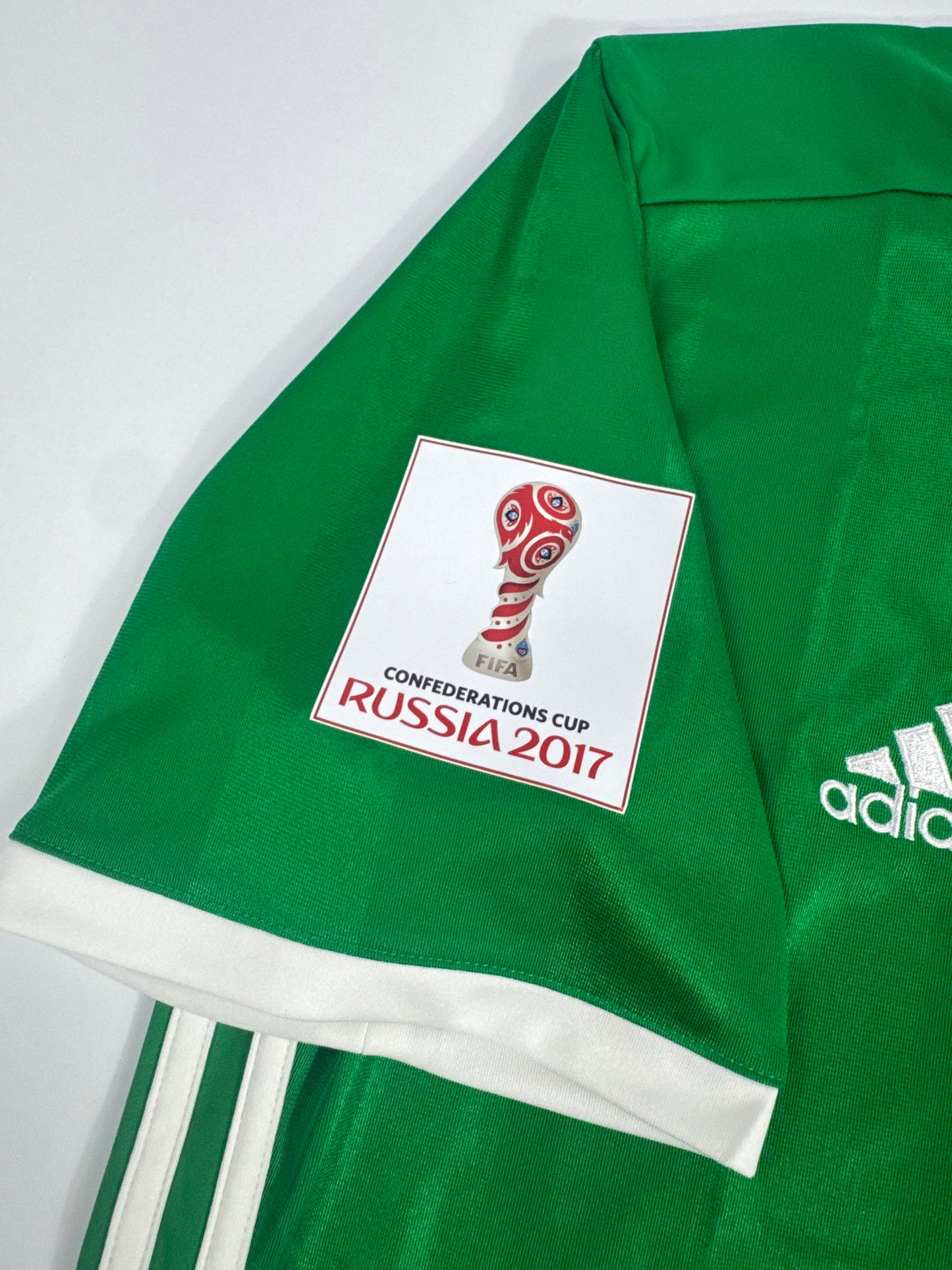 2016/17 ADIDAS MEXICO HOME JERSEY NEW WITH TAGS CONFEDERATIONS CUP CARLOS VELA 11 (L)