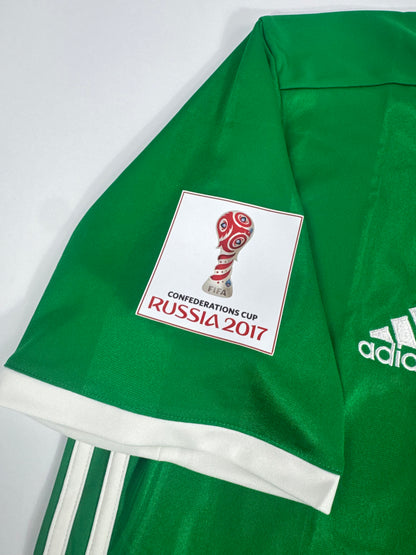 2016/17 ADIDAS MEXICO HOME JERSEY NEW WITH TAGS CONFEDERATIONS CUP CARLOS VELA 11 (L)