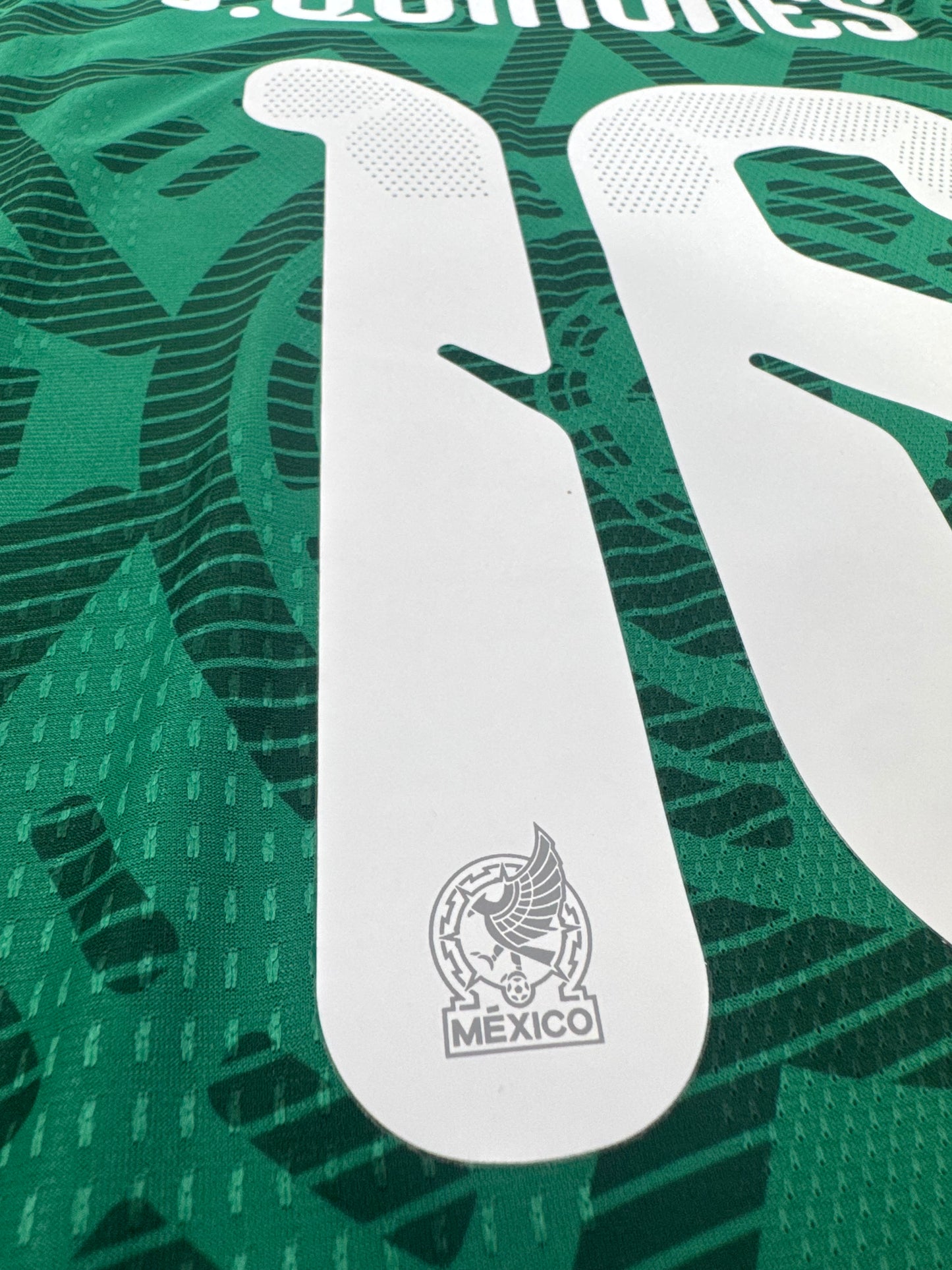 2026 ADIDAS MEXICO HOME JERSEY AUTHENTIC LONG SLEEVE PLAYER VERSION NEW WITH TAGS Julian Quiñones
