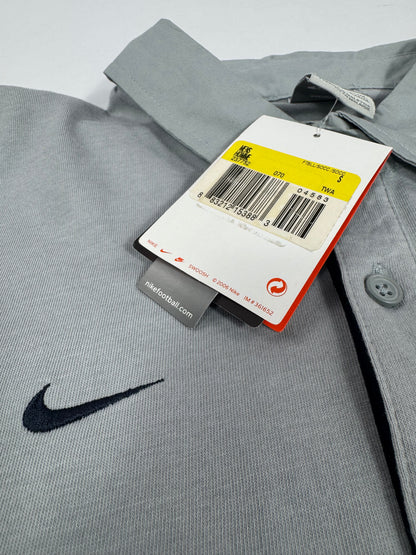 2007 NIKE FC BARCELONA TRAVEL POLO-(S)