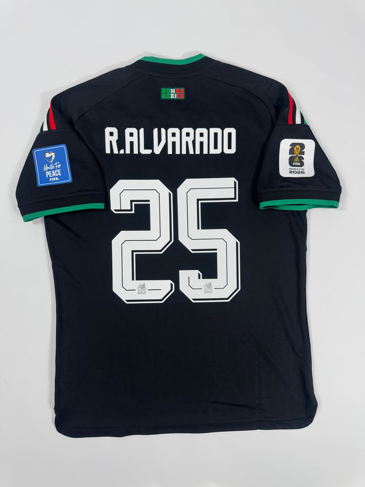 2026 ADIDAS MEXICO THIRD JERSEY AUTHENTIC PLAYER VERSION  PIOJO ALVARADO 25 (XL) NEW WITH TAGS